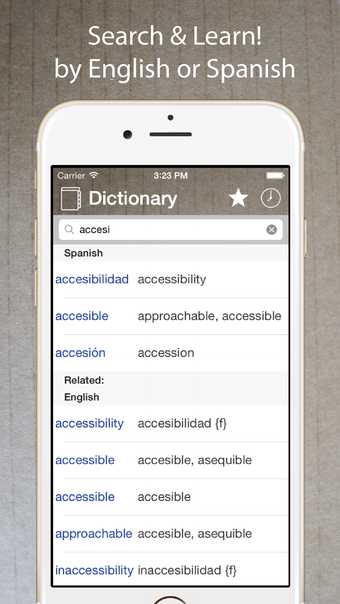 Image 0 for Spanish English Dictionar…