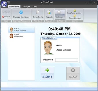 Image 3 for ezTimeSheet Employee Atte…