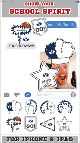 Image 0 for BYU Cougars Stickers Basi…