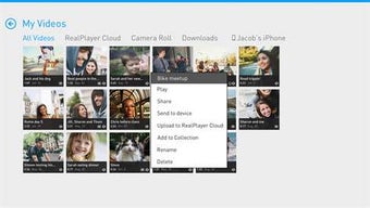 Image 1 for RealPlayer Cloud for Wind…