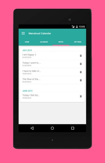 Imagen 3 para Menstrual & Ovulation Cal…