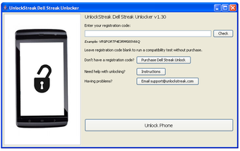Image 0 for Dell Streak Unlocker