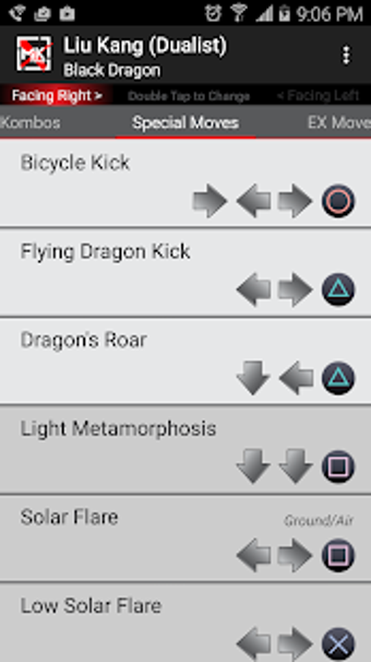 Image 2 for Moves for Mortal Kombat X