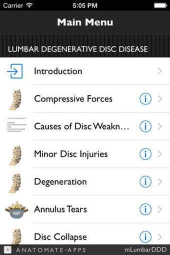 Image 0 for mLumbarDegenerativeDiscDi…