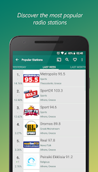 Image 2 for VRadio - Online Radio Pla…