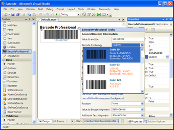 Image 0 for ASP.NET Barcode Professio…