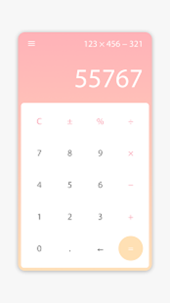 Image 1 for Minimal Calculator