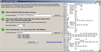 Imagen 0 para JumpStart Index Maker