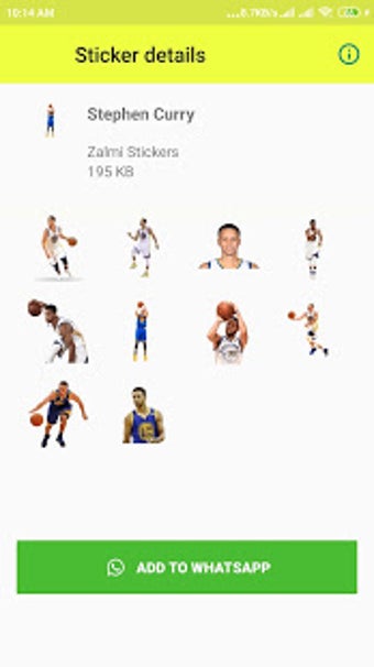 Imagen 0 para WAStickerApps - Basketbal…