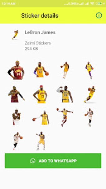 Imagen 1 para WAStickerApps - Basketbal…
