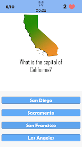 Image 2 for US States and Capitals Qu…