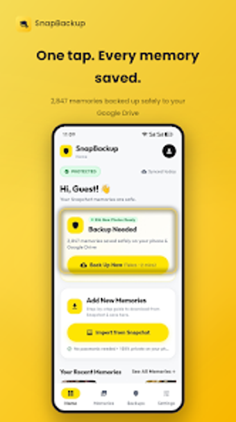 Imagen 0 para SnapBackup: Snapchat Memo…