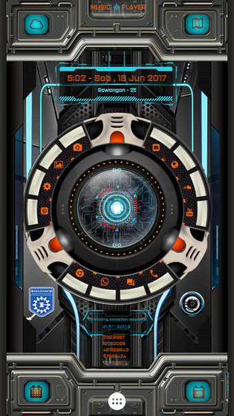 Image 1 for Ic Hud for Klwp