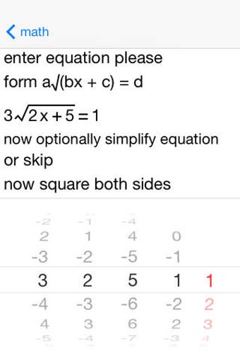 Image 0 for ARadicalEqn Radical Equat…