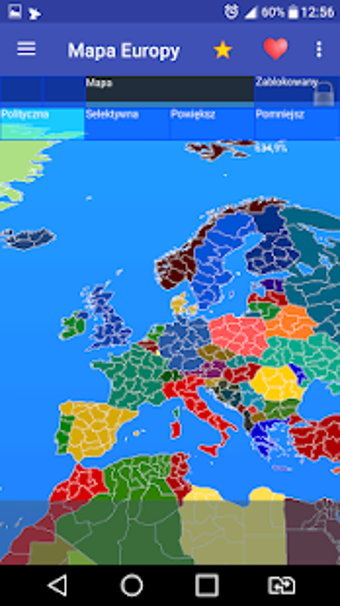Image 0 for Europe map free