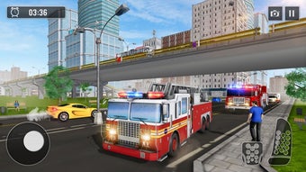 Image 1 for Fire Truck Driving Simula…