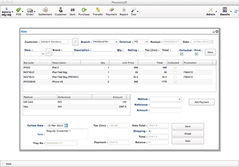Imagen 0 para Gazelle (Point-of-Sale)