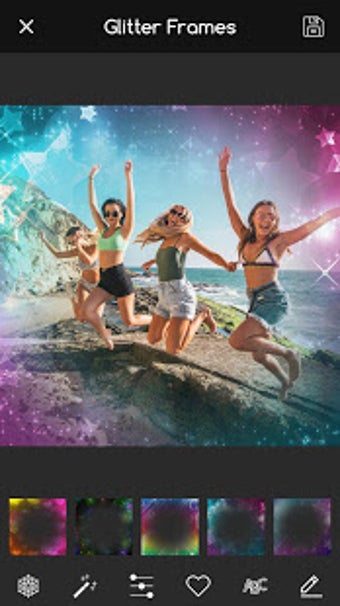 Image 2 for Glitter Photo Frames for …