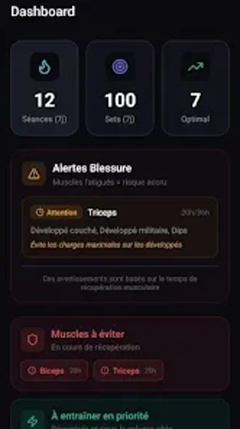 Image 0 for MuscleTrack - Musculation