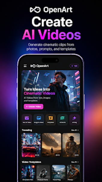 Image 0 for OpenArt: AI Video Maker