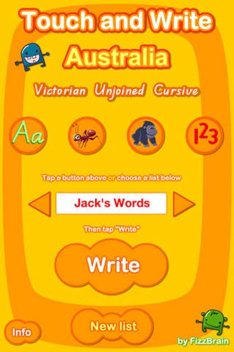 Image 0 for Australian Touch and Writ…