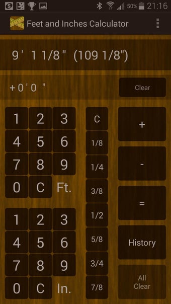 Imagen 3 para Fast Feet & Inches Calcul…