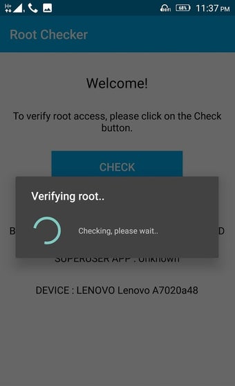 Image 0 for Root Checker for Android