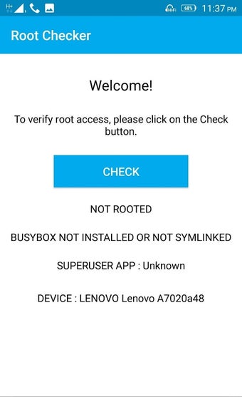 Image 1 for Root Checker for Android