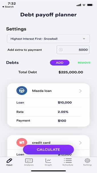 Image 0 for Debt Free Calculator