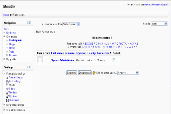 Image 1 for Webuzo for Moodle