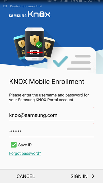Imagen 1 para Samsung Knox Deployment