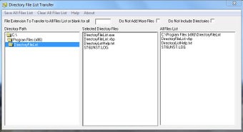 Image 0 for Directory List Transfer