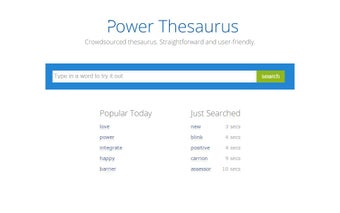 Imagen 1 para Power Thesaurus