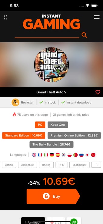 Image 0 for Instant Gaming