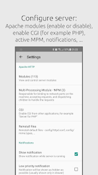 Imagen 1 para HTTP Server powered by Ap…