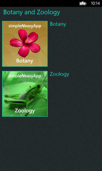Image 1 for Botany and Zoology