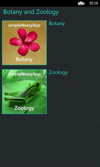 Image 0 for Botany and Zoology