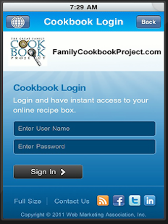 Image 1 for Family Cookbook Project