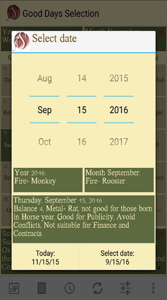 Image 0 for Feng Shui Good Days Selec…
