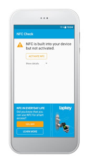 Image 1 for NFC Check by Tapkey