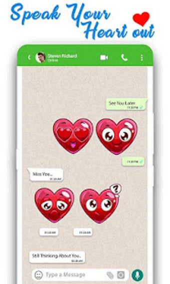 Imagen 0 para WAStickerApps: Romantic L…
