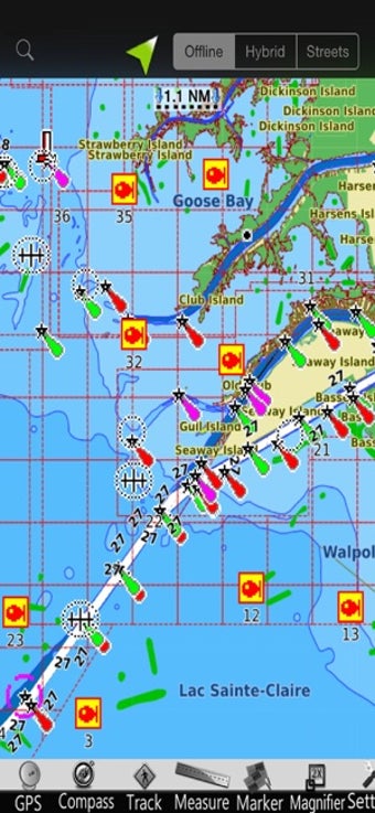 Image 1 for St. Clair GPS Nautical Ch…
