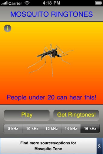 Image 0 for Mosquito Ringtones
