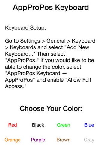 Image 0 for AppProPos Keyboard