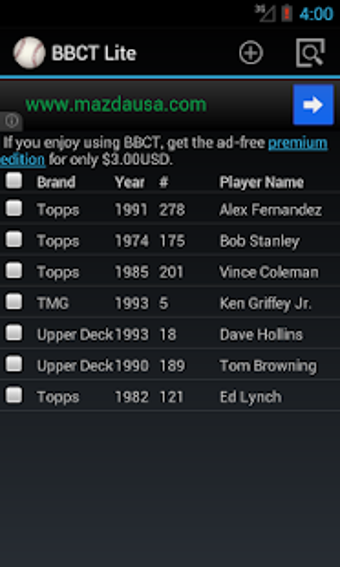 Image 2 for Baseball Card Tracker Lit…