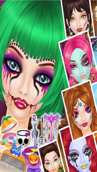Image 0 for Halloween Makeup Salon - …