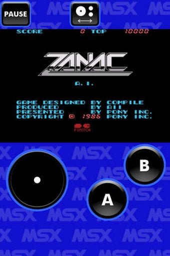Imagen 0 para ZANAC MSX