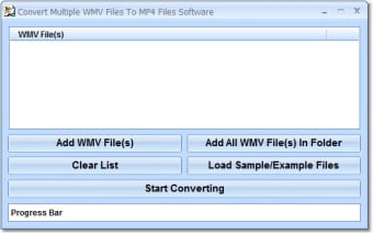 Image 0 for Convert Multiple WMV File…