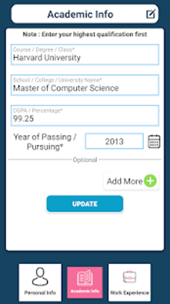 Image 0 for CV Maker Resume Builder A…