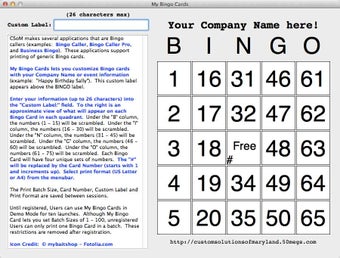 Imagen 1 para My Bingo Cards